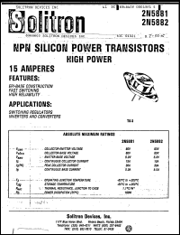 Click here to download 2N5882 Datasheet