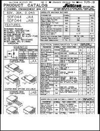 Click here to download SDF044JAAVGSN Datasheet