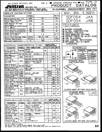 Click here to download SDF054JABXGU1N Datasheet