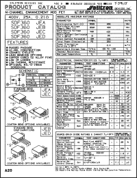 Click here to download SDF360JECEGSN Datasheet