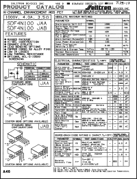 Click here to download SDF4N100JABXGU1N Datasheet