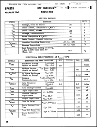 Click here to download SFN253 Datasheet