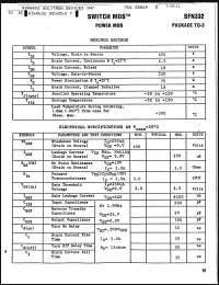 Click here to download SFN332 Datasheet