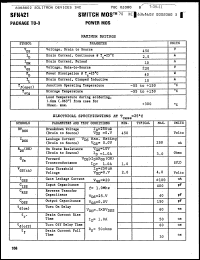 Click here to download SFN421 Datasheet