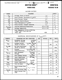 Click here to download SFNF101A Datasheet