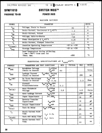 Click here to download SFNF101D Datasheet