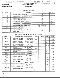 Click here to download SFNF221 Datasheet