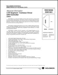 Click here to download SSD1820ATR1 Datasheet