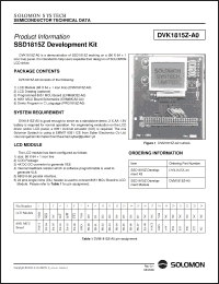 Click here to download DVK1815Z-A0 Datasheet