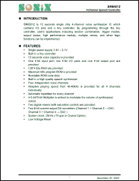 Click here to download SN66012 Datasheet