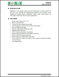 Click here to download SN68020 Datasheet