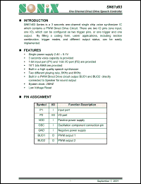 Click here to download SN67d03 Datasheet