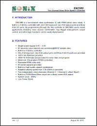 Click here to download SNC589 Datasheet