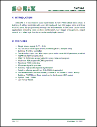 Click here to download SNC5A8 Datasheet