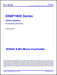 Click here to download SN8P1808Q Datasheet