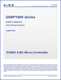 Click here to download SN8P1808-12 Datasheet