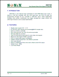 Click here to download SNC109_05 Datasheet