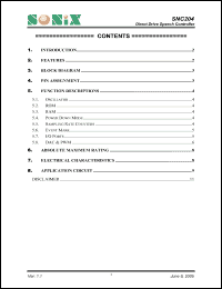 Click here to download SNC204 Datasheet