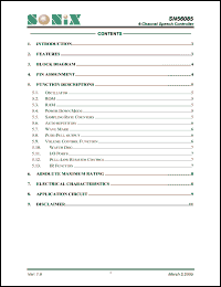 Click here to download SN56085 Datasheet