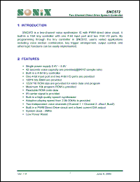 Click here to download SNC572_05 Datasheet