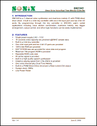 Click here to download SNC343_05 Datasheet