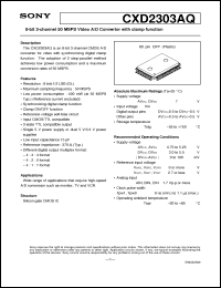 Click here to download CXD2303AQ Datasheet