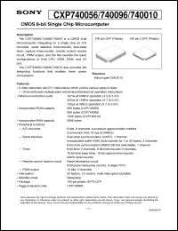 Click here to download CXP740056 Datasheet