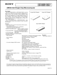Click here to download CXP750097 Datasheet