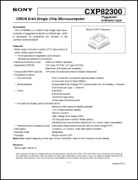 Click here to download CXP82300 Datasheet