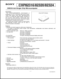 Click here to download CXP82320 Datasheet
