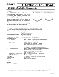 Click here to download CXP83124A Datasheet