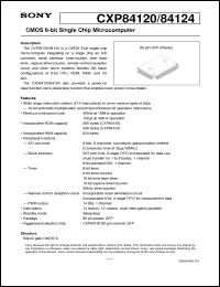 Click here to download CXP84120 Datasheet