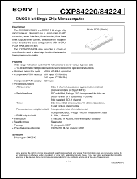 Click here to download CXP84220 Datasheet