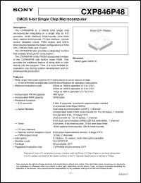 Click here to download CXP846P48 Datasheet