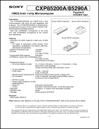 Click here to download CXP85200A Datasheet