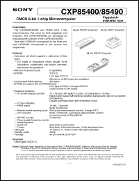 Click here to download CXP85490 Datasheet
