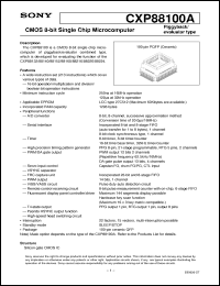 Click here to download CXP88100 Datasheet