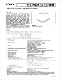 Click here to download CXP88152 Datasheet