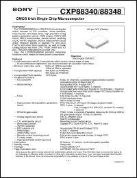 Click here to download CXP88340 Datasheet
