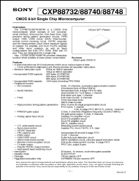 Click here to download CXP88740 Datasheet
