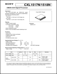 Click here to download CXL1517N Datasheet