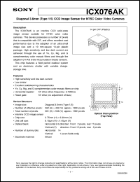 Click here to download ICX076 Datasheet