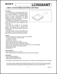 Click here to download LCX028AMT Datasheet