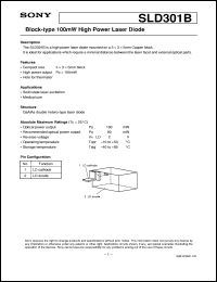 Click here to download SLD301B Datasheet