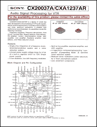 Click here to download CX20037 Datasheet