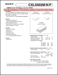 Click here to download CXL5502N Datasheet