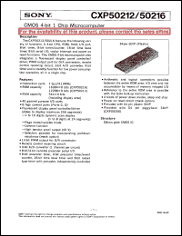 Click here to download CXP50212 Datasheet