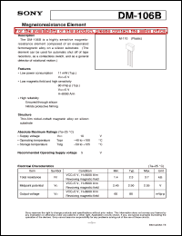 Click here to download DM-106B Datasheet