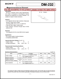 Click here to download DM-232 Datasheet