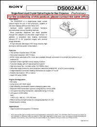 Click here to download DS002 Datasheet